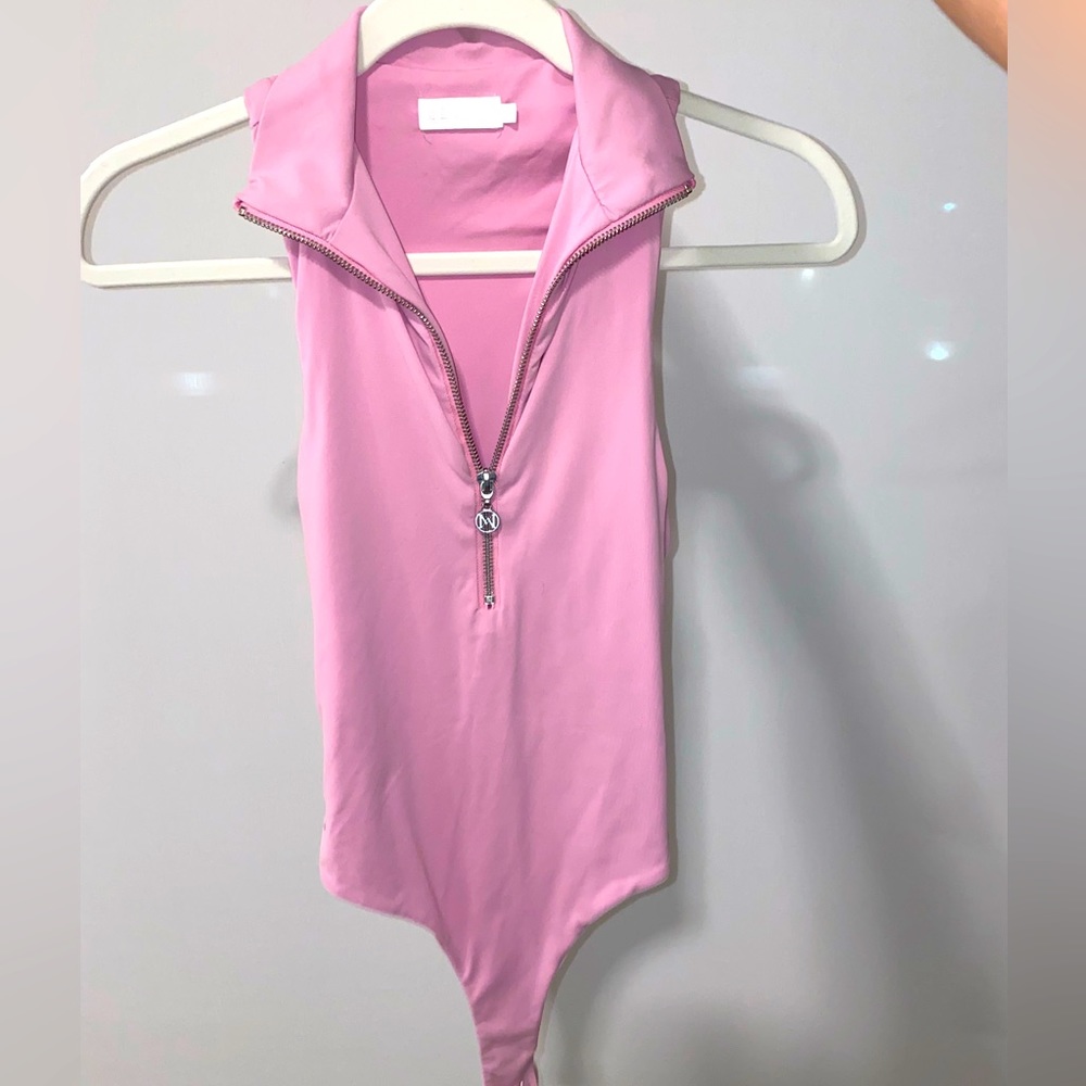 Cute pink bodysuit